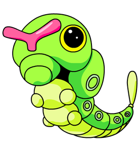 Caterpie – Pokemon Red, Blue and Yellow Guide